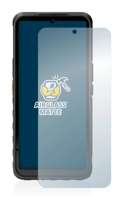 Immagine del dispositivo Caterpillar Cat S53 5G con un'ampia varietà di protezioni per lo schermo.