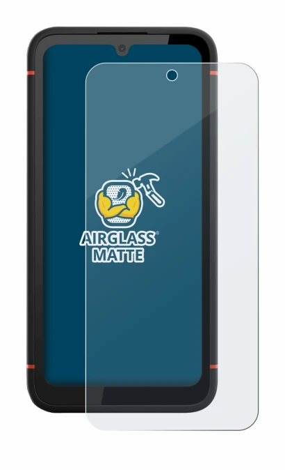 Immagine del dispositivo Gigaset GX4 con un'ampia varietà di protezioni per lo schermo.