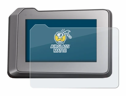 Immagine del dispositivo KTM 1290 Super Duke R 2022 TFT-Display 7" con un'ampia varietà di protezioni per lo schermo.