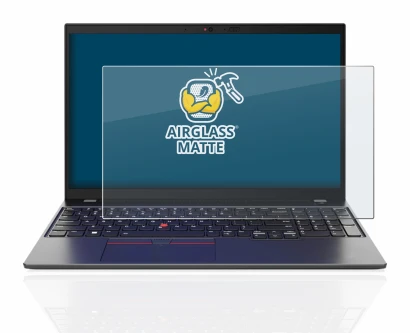 Immagine del dispositivo Lenovo ThinkPad L15 Gen 4 con un'ampia varietà di protezioni per lo schermo.