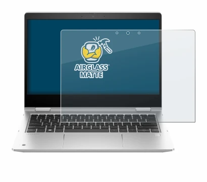 Immagine del dispositivo HP ProBook x360 435 G10 con un'ampia varietà di protezioni per lo schermo.