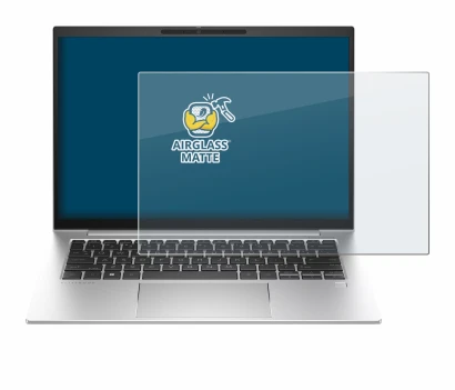 Immagine del dispositivo HP EliteBook 840 G10 con un'ampia varietà di protezioni per lo schermo.