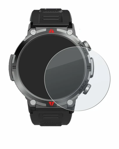 Immagine del dispositivo IFMDA S100 1.45" con un'ampia varietà di protezioni per lo schermo.