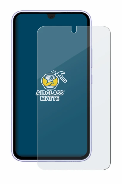 Immagine del dispositivo Samsung Galaxy A54 5G (case-friendly) con un'ampia varietà di protezioni per lo schermo.
