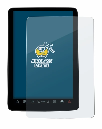 Immagine del dispositivo Volvo EX30 12.3" con un'ampia varietà di protezioni per lo schermo.