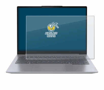 Immagine del dispositivo Lenovo ThinkBook 14 Gen 7 con un'ampia varietà di protezioni per lo schermo.