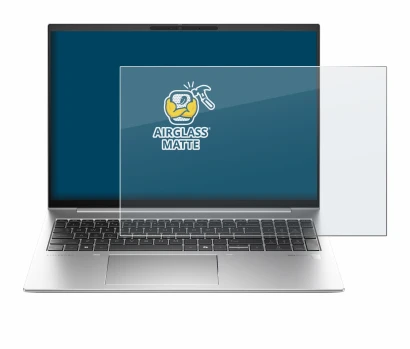 Immagine del dispositivo HP EliteBook 860 G11 con un'ampia varietà di protezioni per lo schermo.