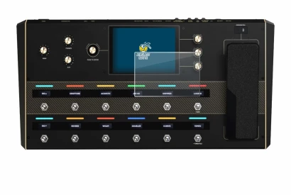 Immagine del dispositivo Headrush Prime con un'ampia varietà di protezioni per lo schermo.