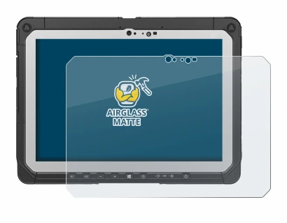 Immagine del dispositivo Panasonic Toughbook CF-20 MK2 con un'ampia varietà di protezioni per lo schermo.
