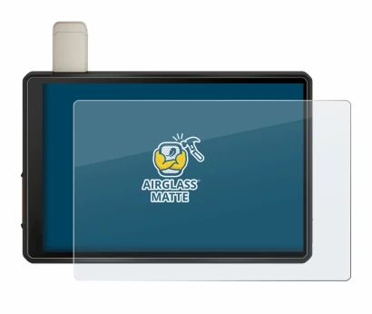 Immagine del dispositivo Garmin Tread XL Overland Edition 10" con un'ampia varietà di protezioni per lo schermo.