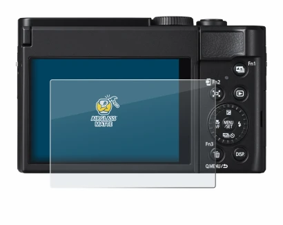 Immagine del dispositivo Panasonic Lumix DC-TZ99 con un'ampia varietà di protezioni per lo schermo.