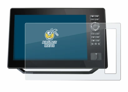 Immagine del dispositivo Humminbird Xplore 10 con un'ampia varietà di protezioni per lo schermo.