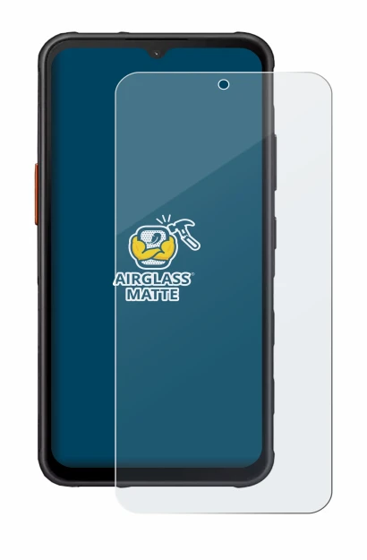 Immagine del dispositivo Samsung Galaxy XCover 7 Enterprise Edition con un'ampia varietà di protezioni per lo schermo.