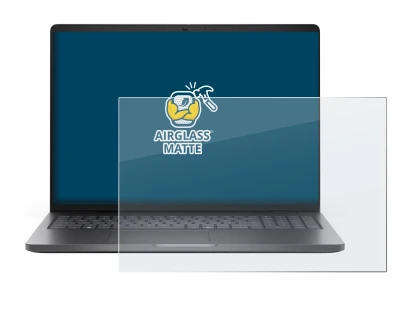 Immagine del dispositivo Dell Pro 16 PC16250 con un'ampia varietà di protezioni per lo schermo.