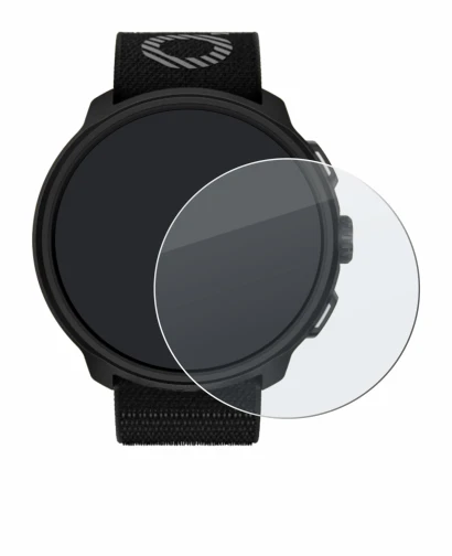 Immagine del dispositivo Suunto Run con un'ampia varietà di protezioni per lo schermo.