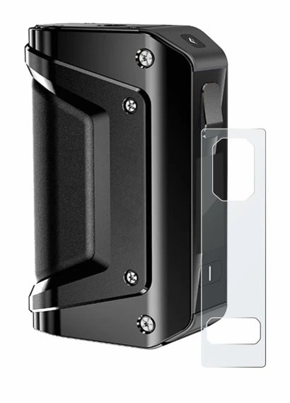 Immagine del dispositivo GeekVape Aegis Legend 3 con un'ampia varietà di protezioni per lo schermo.