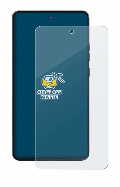 Immagine del dispositivo Motorola Moto G86 con un'ampia varietà di protezioni per lo schermo.