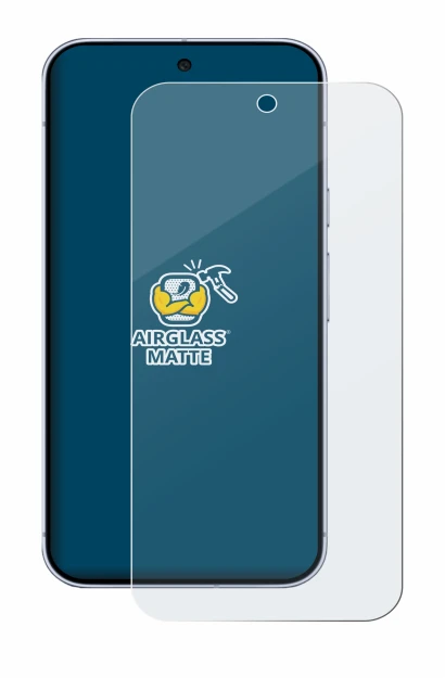 Immagine del dispositivo Google Pixel 10 Pro XL con un'ampia varietà di protezioni per lo schermo.