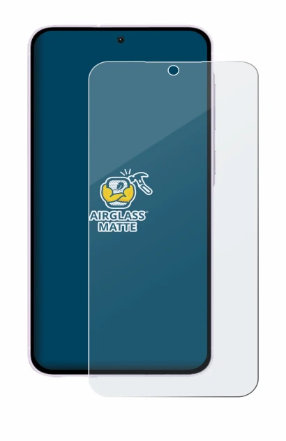 Immagine del dispositivo Samsung Galaxy A56 5G (case-friendly) con un'ampia varietà di protezioni per lo schermo.