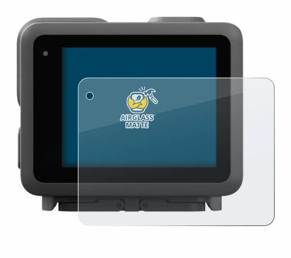 Immagine del dispositivo GoPro Lit Hero con un'ampia varietà di protezioni per lo schermo.