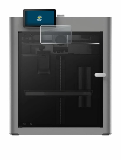 Immagine del dispositivo Bambu Lab P2S 3D Printer con un'ampia varietà di protezioni per lo schermo.