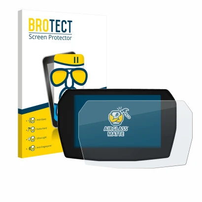 Parte frontale di una confezione del prodotto con il logo del marchio BROTECT. Accanto è raffigurato il dispositivo Ducati Mul