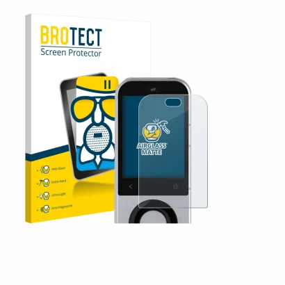 Parte frontale di una confezione del prodotto con il logo del marchio BROTECT. Accanto è raffigurato il dispositivo Sofabaton