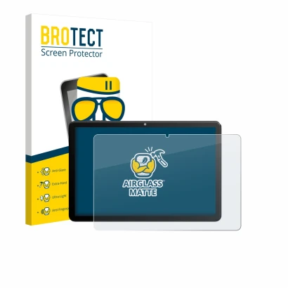 Parte frontale di una confezione del prodotto con il logo del marchio BROTECT. Accanto è raffigurato il dispositivo Rebecco Z5