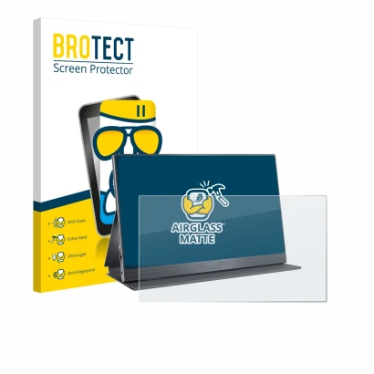 Parte frontale di una confezione del prodotto con il logo del marchio BROTECT. Accanto è raffigurato il dispositivo CUIUIC GS1