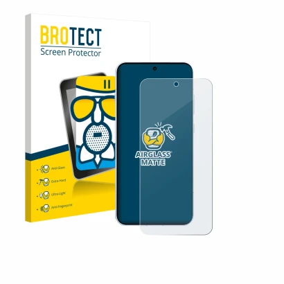 Parte frontale di una confezione del prodotto con il logo del marchio BROTECT. Accanto è raffigurato il dispositivo Oppo Find 