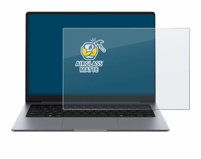 Immagine del dispositivo Samsung Galaxy Book6 14" con un'ampia varietà di protezioni per lo schermo.