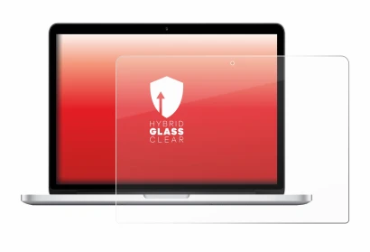 Immagine del dispositivo Apple MacBook Retina Pro 13" 2015 con un'ampia varietà di protezioni per lo schermo.