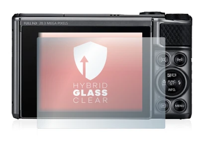 Immagine del dispositivo Canon PowerShot SX730 HS con un'ampia varietà di protezioni per lo schermo.