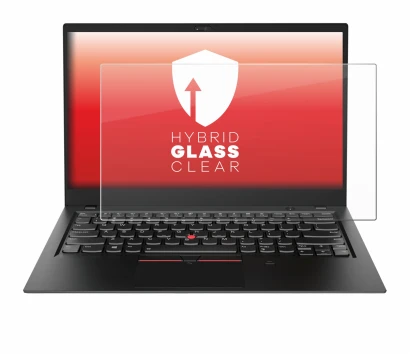 Immagine del dispositivo Lenovo ThinkPad X1 Carbon (6a. Gen.) con un'ampia varietà di protezioni per lo schermo.