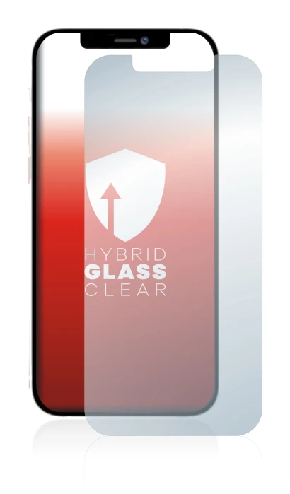 Immagine del dispositivo Apple iPhone 12 Pro Max con un'ampia varietà di protezioni per lo schermo.