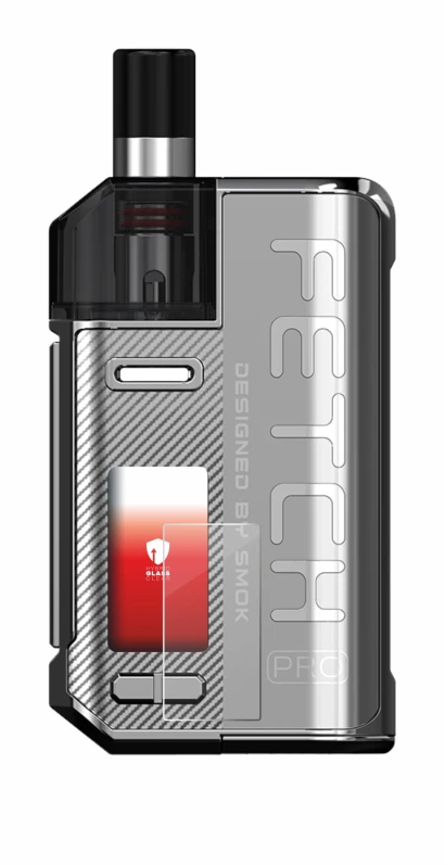 Immagine del dispositivo Smok Fetch 80W Pro con un'ampia varietà di protezioni per lo schermo.