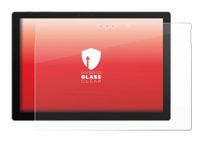 Immagine del dispositivo Microsoft Surface Pro 7 Plus con un'ampia varietà di protezioni per lo schermo.