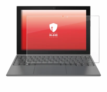 Immagine del dispositivo Lenovo IdeaPad Duet 3 10IGL5-LTE con un'ampia varietà di protezioni per lo schermo.