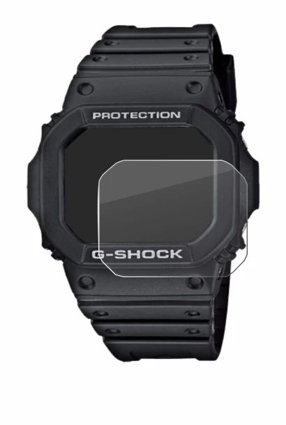 Immagine del dispositivo Casio G-Shock GW-M5610-1ER con un'ampia varietà di protezioni per lo schermo.