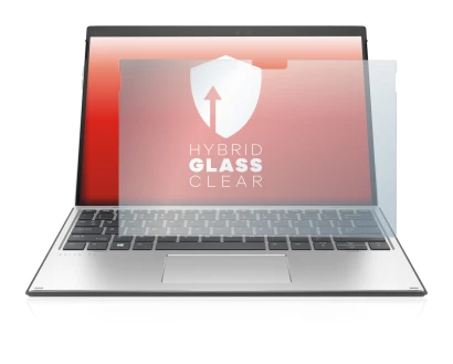 Immagine del dispositivo HP Elite x2 G8 con un'ampia varietà di protezioni per lo schermo.