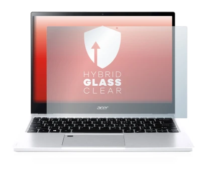 Immagine del dispositivo Acer Spin 3 SP313-51N con un'ampia varietà di protezioni per lo schermo.