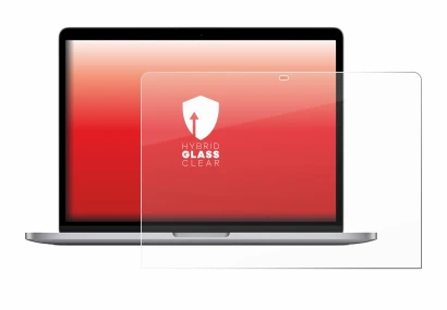 Immagine del dispositivo Apple MacBook Pro 13" M1 2020 con un'ampia varietà di protezioni per lo schermo.