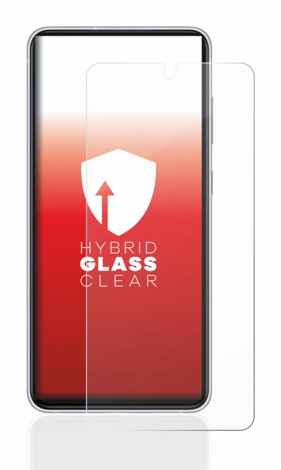 Immagine del dispositivo Samsung Galaxy S21 FE 5G con un'ampia varietà di protezioni per lo schermo.