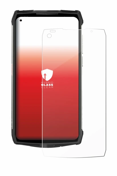 Immagine del dispositivo Ulefone Power Armor 13 con un'ampia varietà di protezioni per lo schermo.