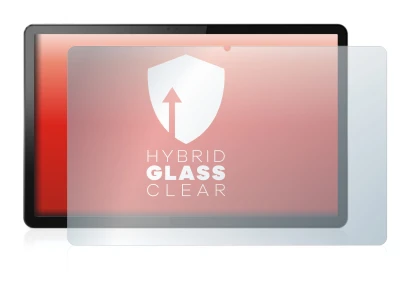 Immagine del dispositivo Lenovo Tab P11 5G con un'ampia varietà di protezioni per lo schermo.