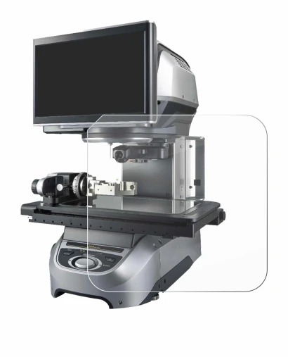 Immagine del dispositivo Keyence IM-8020 Piano in vetro con un'ampia varietà di protezioni per lo schermo.