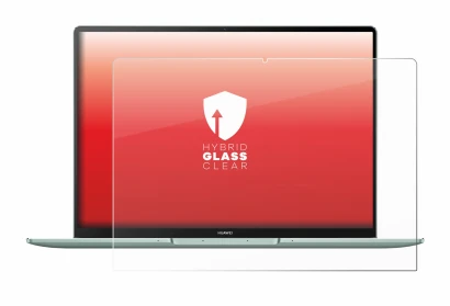Immagine del dispositivo Huawei MateBook 14s con un'ampia varietà di protezioni per lo schermo.