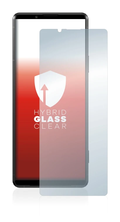 Immagine del dispositivo Sony Xperia Pro-I con un'ampia varietà di protezioni per lo schermo.