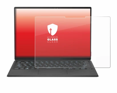 Immagine del dispositivo ASUS Rog Flow Z13 2022 con un'ampia varietà di protezioni per lo schermo.