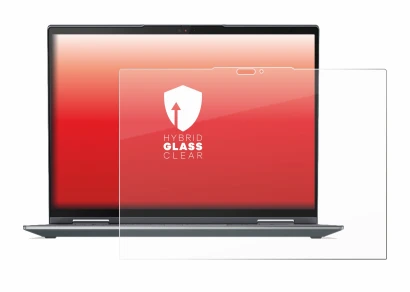 Immagine del dispositivo Lenovo ThinkPad X1 Yoga Gen 7 con un'ampia varietà di protezioni per lo schermo.